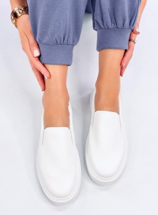 Trampki slip-on ALLAMS WHITE