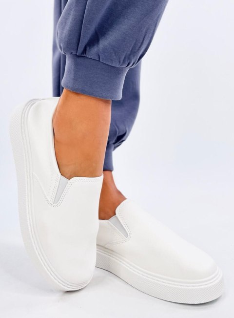 Trampki slip-on ALLAMS WHITE