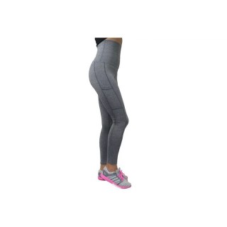 Legginsy GymHero Leggins W PUSHUP-GREY