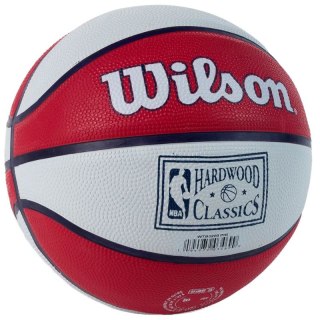 Piłka Wilson Team Retro Philadelphia 76ers Mini Ball WTB3200XBPHI