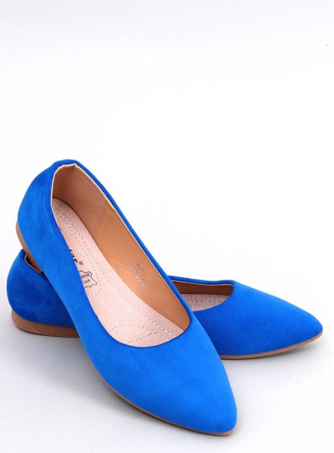 Baleriny ze skórzaną wkładką KEYS SKY BLUE Baleriny ze skórzaną wkładką KEYS SKY BLUE