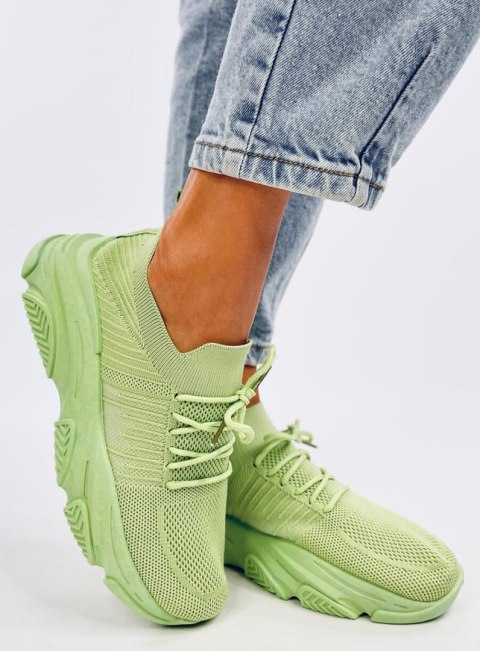 Buty sportowe skarpetkowe FABRE L.GREEN