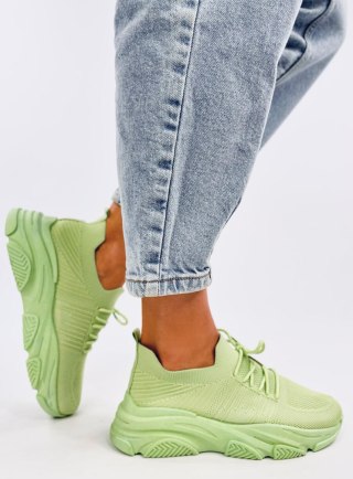 Buty sportowe skarpetkowe FABRE L.GREEN