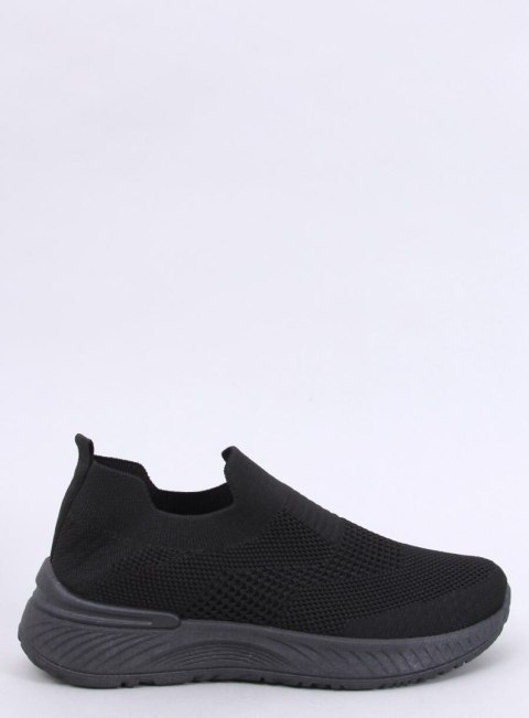 Buty sportowe skarpetkowe SUARE ALLBLACK