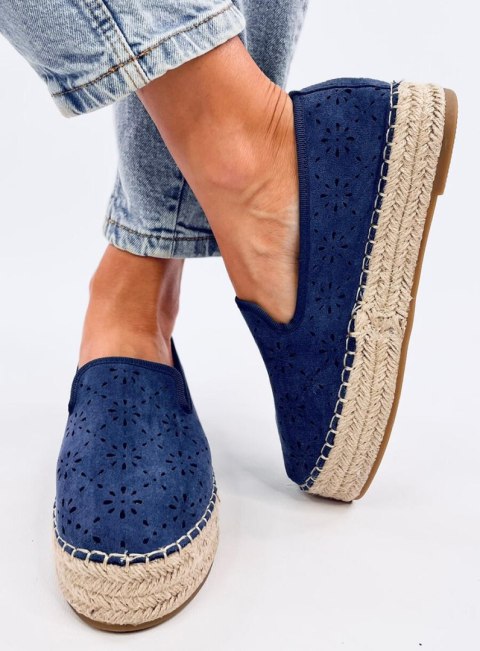 Espadryle ażurowe RIGOIS BLUE Espadryle ażurowe RIGOIS BLUE