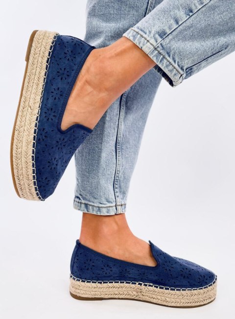 Espadryle ażurowe RIGOIS BLUE Espadryle ażurowe RIGOIS BLUE
