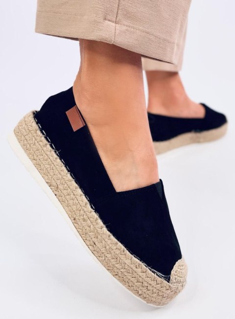 Espadryle damskie ALAIN BLACK Espadryle damskie ALAIN BLACK