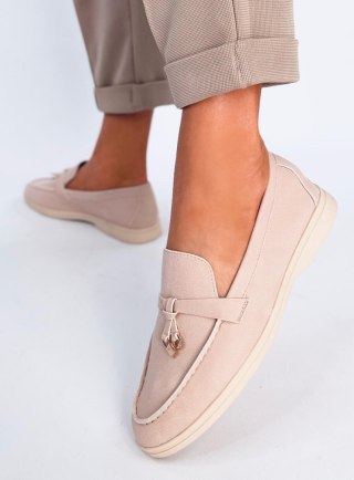 Mokasyny damskie EUNICE BEIGE