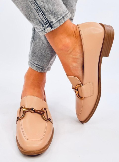 Mokasyny damskie JONNA KHAKI Mokasyny damskie JONNA KHAKI