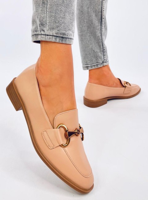 Mokasyny damskie JONNA KHAKI Mokasyny damskie JONNA KHAKI