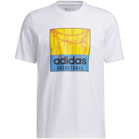 Koszulka adidas Chain Net Basketball Graphic Tee M IC1861 Koszulka adidas Chain Net Basketball Graphic Tee M IC1861