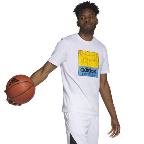 Koszulka adidas Chain Net Basketball Graphic Tee M IC1861 Koszulka adidas Chain Net Basketball Graphic Tee M IC1861