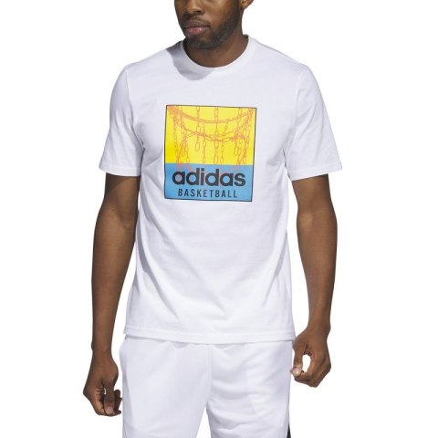 Koszulka adidas Chain Net Basketball Graphic Tee M IC1861 Koszulka adidas Chain Net Basketball Graphic Tee M IC1861