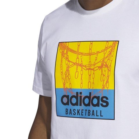 Koszulka adidas Chain Net Basketball Graphic Tee M IC1861 Koszulka adidas Chain Net Basketball Graphic Tee M IC1861