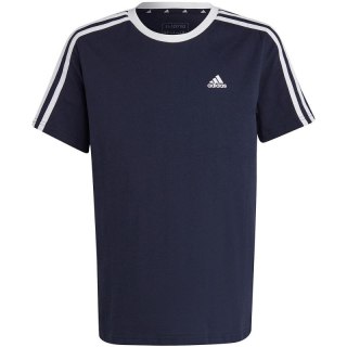 Koszulka adidas Essentials 3-Stripes Cotton Loose Fit Boyfriend Tee Jr IC3638