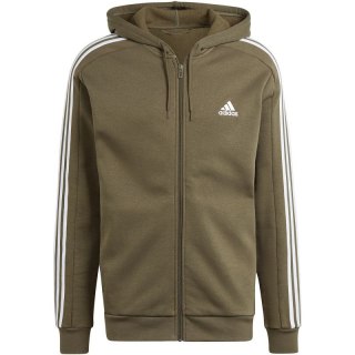 Bluza adidas Essentials Fleece 3-Stripes Full-Zip M IJ6492