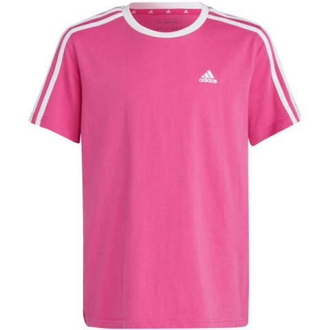 Koszulka adidas Essentials 3-Stripes Cotton Loose Fit Boyfriend Tee Jr IC3639