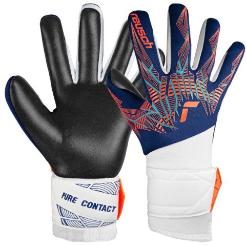 Rękawice Reusch Pure Contact Silver Junior Jr 54 72 200 4848 Rękawice Reusch Pure Contact Silver Junior Jr 54 72 200 4848