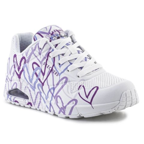 Buty Skechers JGoldcrown Uno Lite - Spread the Love W 155507-WLPR Buty Skechers JGoldcrown Uno Lite - Spread the Love W 155507-WLPR