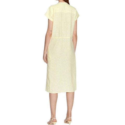 Sukienka Tommy Hilfiger Linen Midi W WW0WW34108 Sukienka Tommy Hilfiger Linen Midi W WW0WW34108