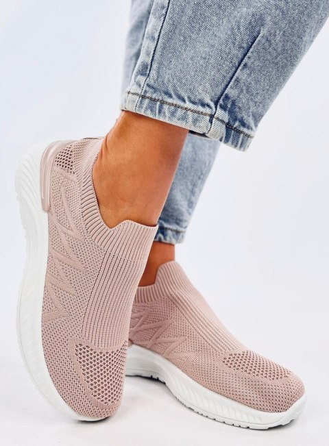 Buty sportowe skarpetkowe FOURNY PINK Buty sportowe skarpetkowe FOURNY PINK
