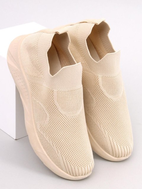 Buty sportowe skarpetkowe GOFF BEIGE