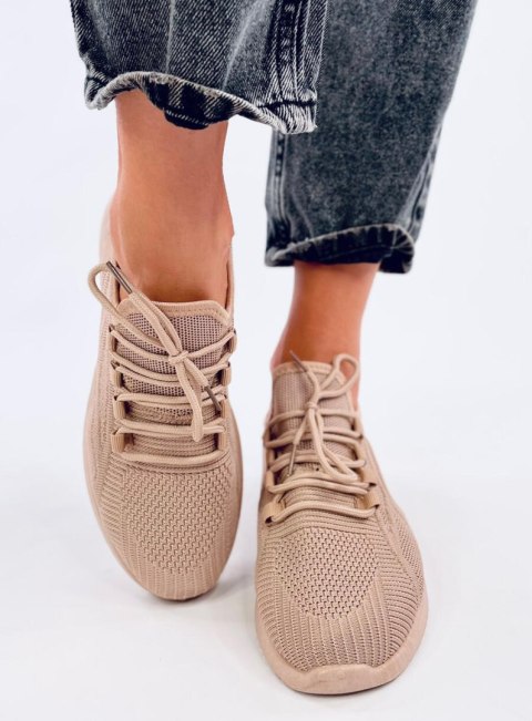 Buty sportowe skarpetkowe GUELFI KHAKI