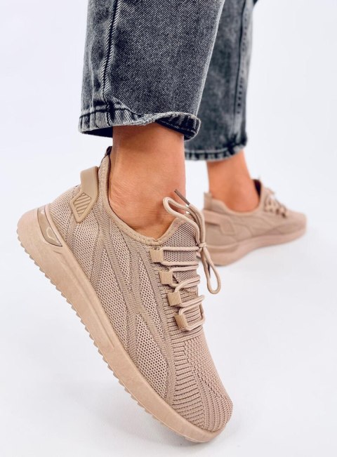 Buty sportowe skarpetkowe GUELFI KHAKI