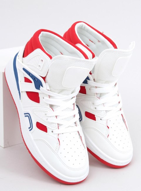 Buty sportowe za kostkę PALL WHITE RED