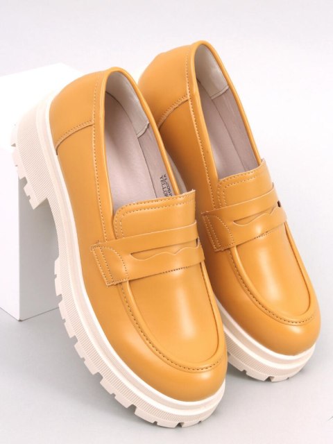 Mokasyny na platformie DENCH YELLOW Mokasyny na platformie DENCH YELLOW