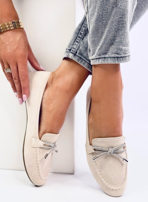 Mokasyny zamszowe MARSOIN BEIGE Mokasyny zamszowe MARSOIN BEIGE