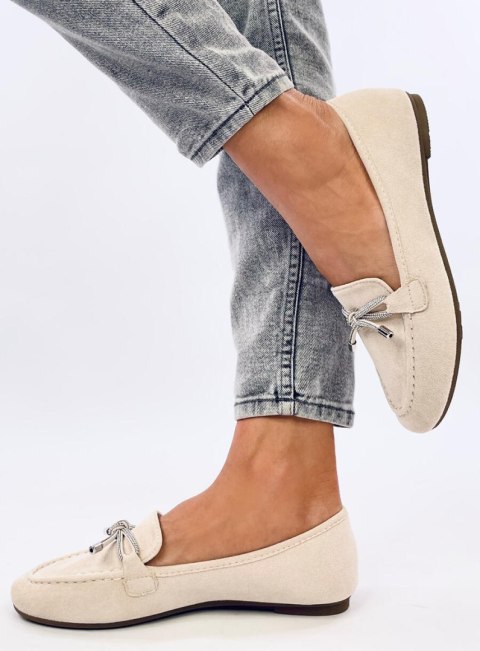 Mokasyny zamszowe MARSOIN BEIGE Mokasyny zamszowe MARSOIN BEIGE
