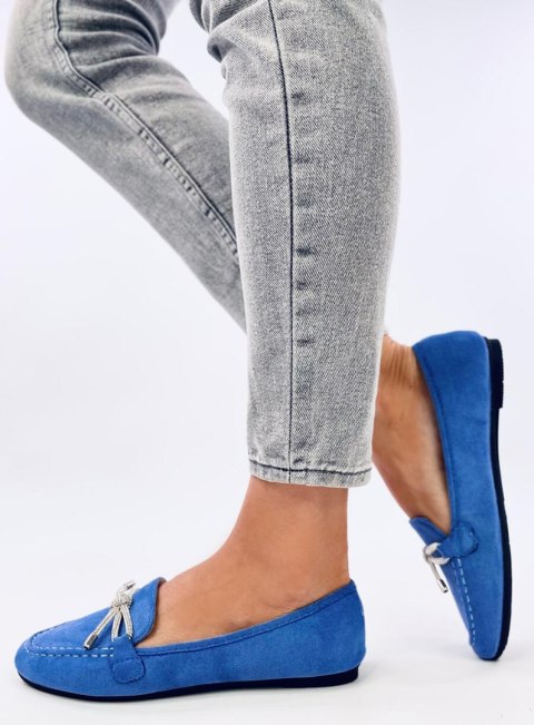 Mokasyny zamszowe MARSOIN BLUE Mokasyny zamszowe MARSOIN BLUE