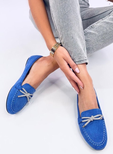 Mokasyny zamszowe MARSOIN BLUE Mokasyny zamszowe MARSOIN BLUE