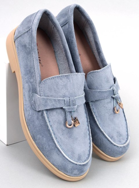 Mokasyny zamszowe OTTAVIA BLUE Mokasyny zamszowe OTTAVIA BLUE