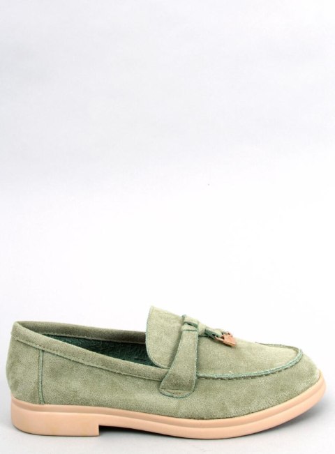 Mokasyny zamszowe OTTAVIA GREEN Mokasyny zamszowe OTTAVIA GREEN