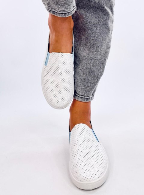 Tenisówki slip-on JOUSSE WHITE/BLUE