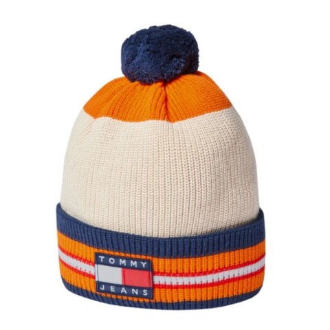 Czapka Tommy Jeans Tjm Heritage Beanie Colorblock AM0AM07945 Czapka Tommy Jeans Tjm Heritage Beanie Colorblock AM0AM07945
