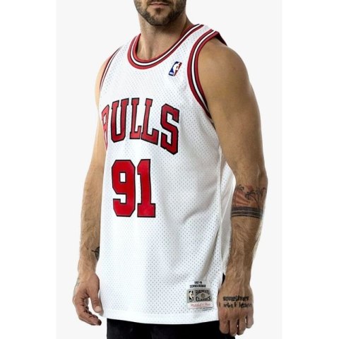 Koszulka Mitchell & Ness Chicago Bulls NBA Swingman Jersey Bulls 97-98 Dennis Rodman M SMJYAC18079-CBUWHIT97DRDN