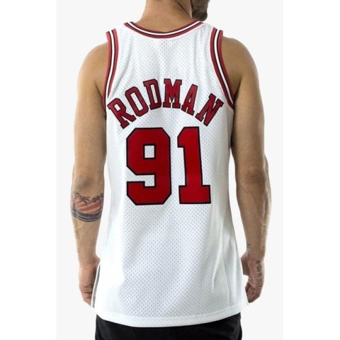 Koszulka Mitchell & Ness Chicago Bulls NBA Swingman Jersey Bulls 97-98 Dennis Rodman M SMJYAC18079-CBUWHIT97DRDN