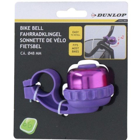 Dzwonek rowerowy Dunlop śr.48 mm 1049298 Dzwonek rowerowy Dunlop śr.48 mm 1049298
