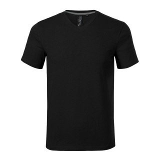 Koszulka Malfini Action V-neck M MLI-70001 czarny