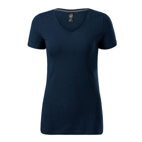 Koszulka Malfini Action V-neck W MLI-70102 granatowy