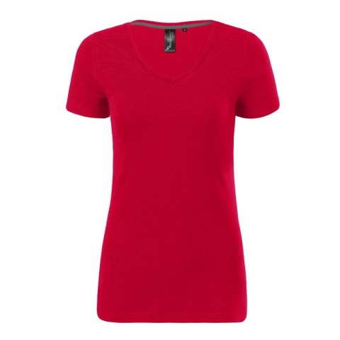 Koszulka Malfini Action V-neck W MLI-70171 formula red