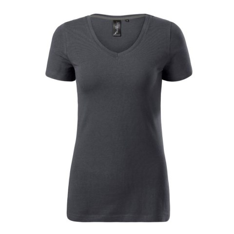 Koszulka Malfini Action V-neck W MLI-70183 light anthracite