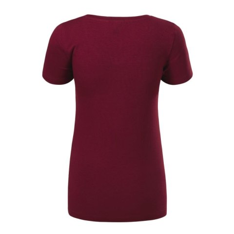 Koszulka Malfini Action V-neck W MLI-70186 garnet