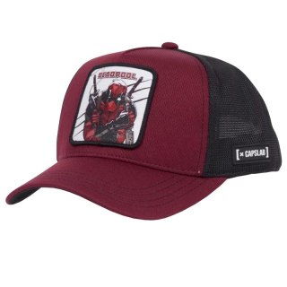 Czapka z daszkiem Capslab Marvel Trucker Deadpool Jr Cap CL-MAR6-3-CT-BAD1