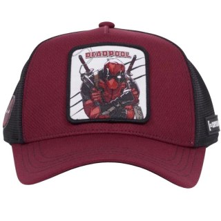 Czapka z daszkiem Capslab Marvel Trucker Deadpool Jr Cap CL-MAR6-3-CT-BAD1