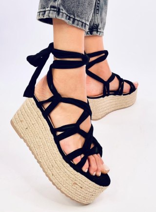 Espadryle na platformie MANON BLACK