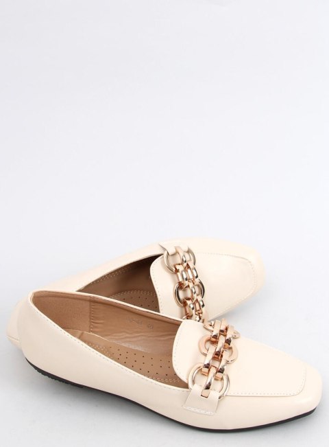 Mokasyny damskie BIANCA BEIGE Mokasyny damskie BIANCA BEIGE